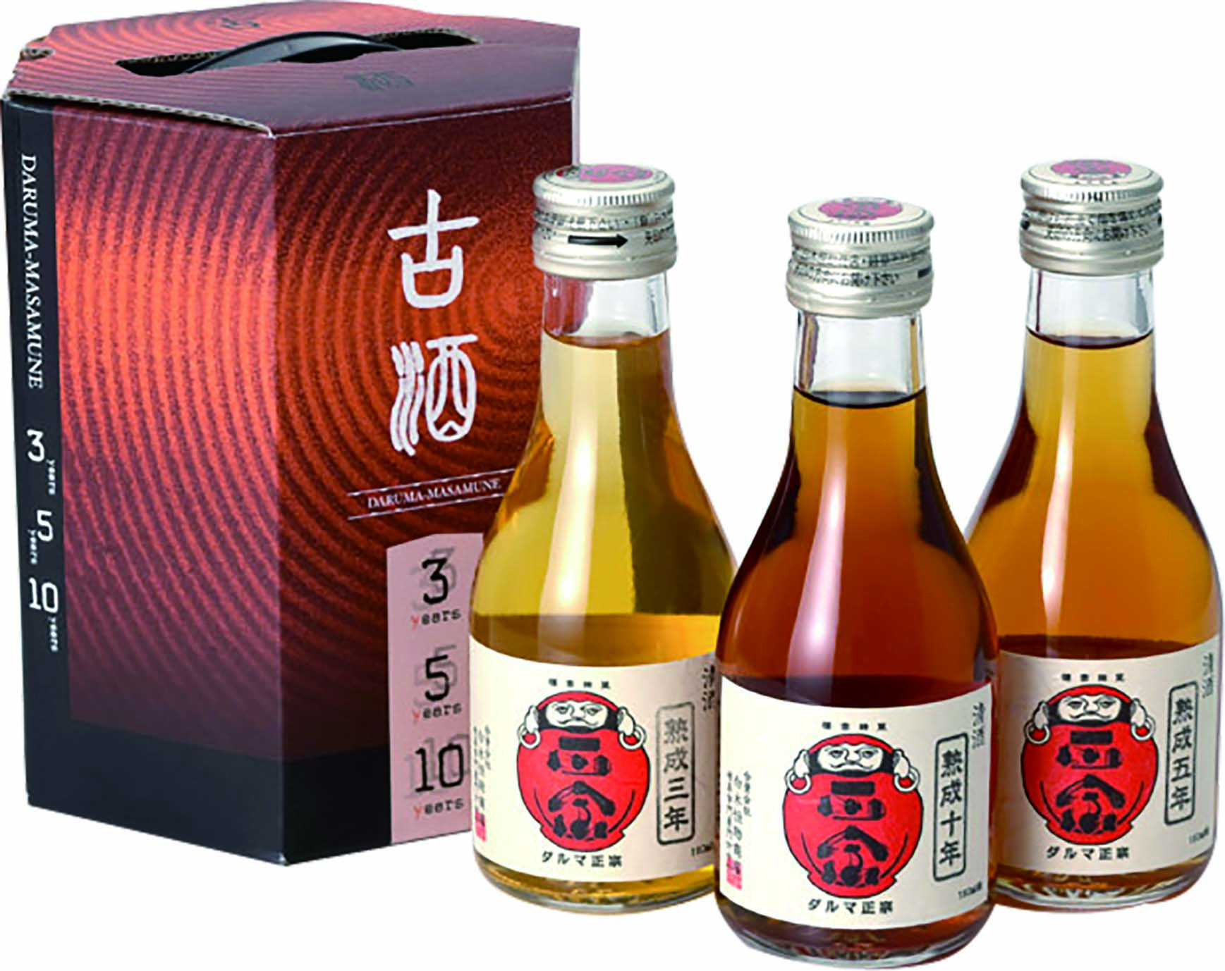 達磨正宗　飲みくらべ風セット　日本酒･熟成古酒　