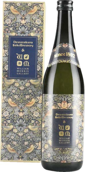 出羽桜  ウィリアム・モリス  ブルーラベル  純米大吟醸【火入】720ml
