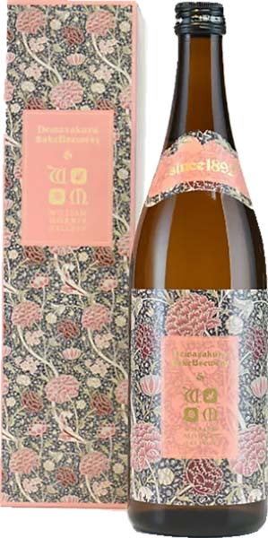 出羽桜  ウィリアム・モリス  ピンクラベル  吟醸酒【火入】720ml