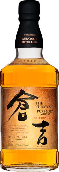 倉吉  マツイピュアモルトウイスキー  シェリーカスク