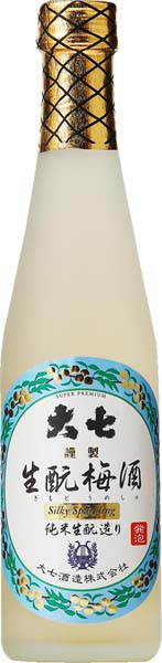 大七  きもと純米梅酒  シルキー・スパークリング