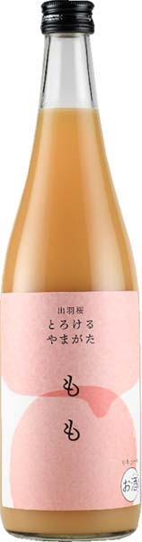 . 出羽桜  とろけるやまがた  もも　720ml