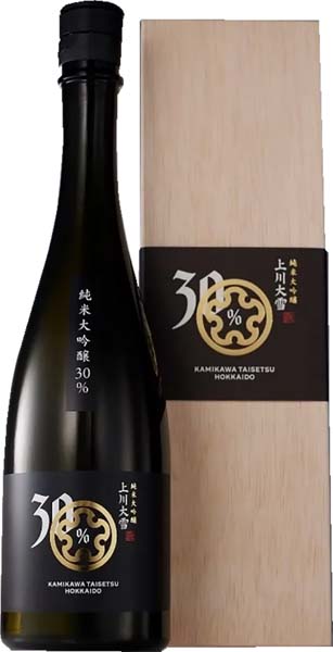 上川大雪 鑑評会金賞受賞酒 純米大吟醸 30【火入】720ml　　緑丘蔵