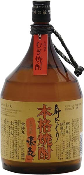 豪気  舟どっくり  麦焼酎  25度　　杜の蔵