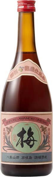 . 請福梅酒  泡盛仕込み黒糖仕立て　720ml